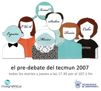 El Pre… debate del TECMUN 2007